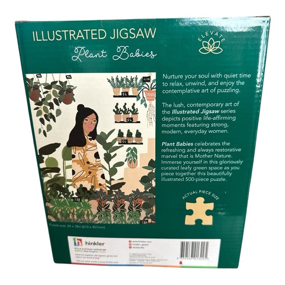 Illustrated Jigsaw Puzzle Bundle - “Women of the World” & “Plant Babies” - New - Picture 3 of 4